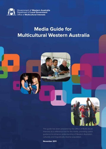 Media Guide for Multicultural Western Australia - Office of ...