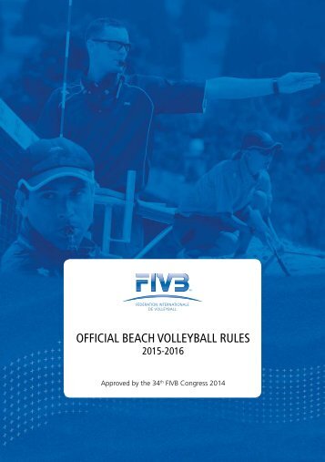 OFFICIAL BEACH VOLLEYBALL RULES