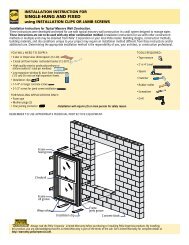 10pc PELLA 0B510008 DOOR WINDOW FRAME JAMB OPENING MASONRY 8/" INSTALLATION CLIP