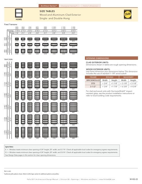 Lifestyle Size Chart