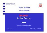 BASU21 in der Praxis - DVJJ-Hessen
