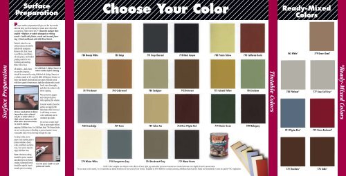 Solid Color Exterior Stain - Ugl.com