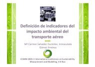 DefiniciÃ³n de indicadores del impacto ambiental del ... - ICSMM 2009