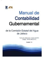 Manual de Contabilidad Gubernamental - Gobierno del Estado de ...