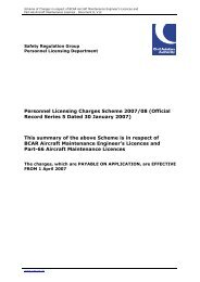 BCAR Aircraft Maintenance Engineer's Licences and Part ... - Helitavia