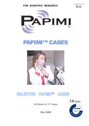 Cases from private practices - Papimi