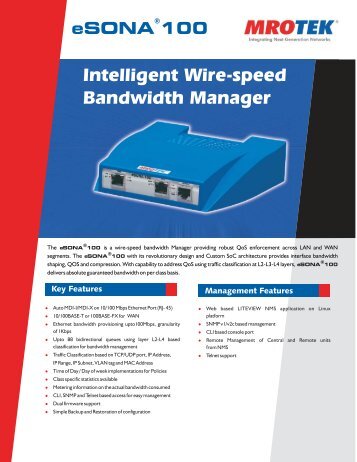 Data Sheet - MRO-TEK