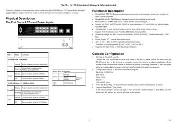 MO72129A-Quick Start Guide.pdf - EtherWAN
