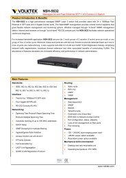 NSH-5632 - VOLKTEK Ethernet & fiber