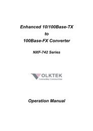 Enhanced 10/100Base-TX to 100Base-FX Converter Operation ...