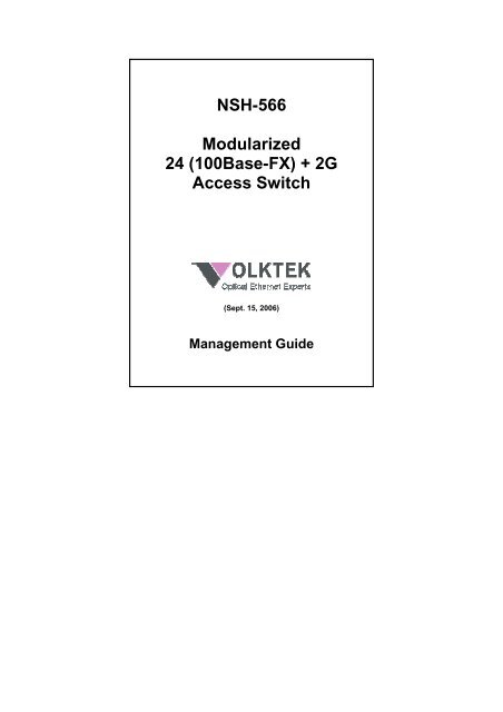 NSH-566 Modularized 24 (100Base-FX) + 2G Access Switch