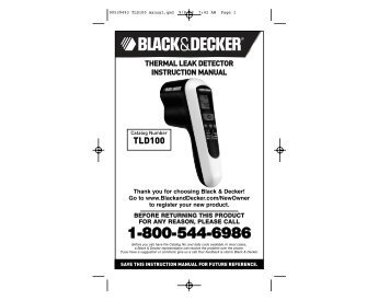 90539493 TLD100 manual.qxd - Black & Decker ServiceNet