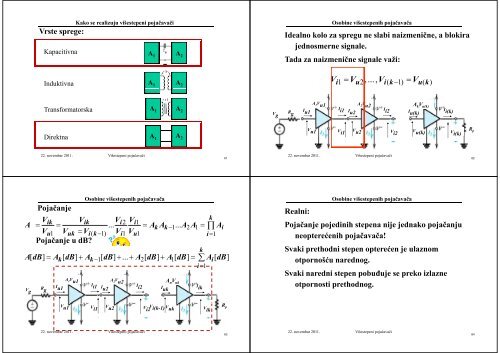 07.Diferencijalni i viÅ¡estepeni pojaÄavaÄi (pdf)