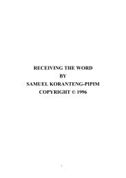 Receiving the Word - Black Seventh-day Adventist History