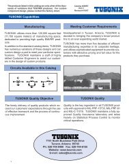 TUSONIX Quality Objective Manufacturing Circuits Available in this ...