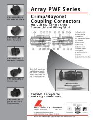 ARRAY-PDF-PWF SERIES-QX - Array Connector Corporation