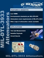 MIL-DTL-3933/25 Attenuators - TrustedPartner