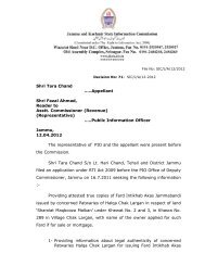 SIC/J/A/12/2012 - State Information Commission