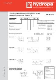 ZN 10 DB * - Hydropa GmbH & Cie. KG