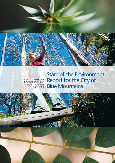 State of the Environment Report for the City of Blue Mountains