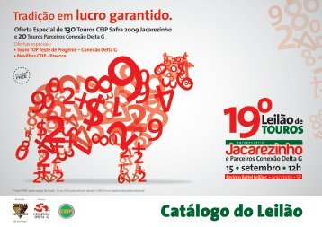 CatÃ¡logo de Touros - AgropecuÃ¡ria Jacarezinho