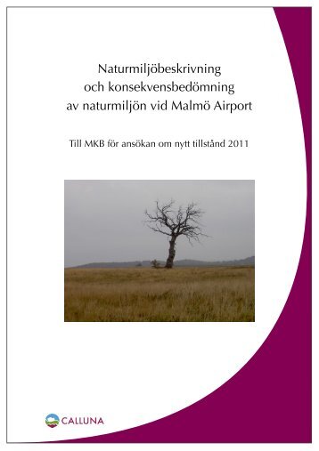Bilaga 2:9, Rapport natur - pdf, 16 Mb - Swedavia