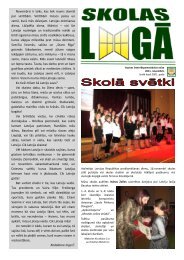 Skolas LogÄ_NOVEMBRIS 2011 - Iecavas internÄtpamatskola