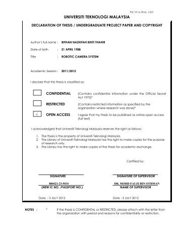 KASHIF SALEEM, Ph.D. - UTM