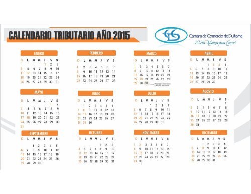 Calendario Tributario 2015