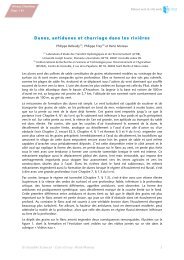 dunes et antidunes - Grenoble Sciences - UniversitÃ© Joseph Fourier