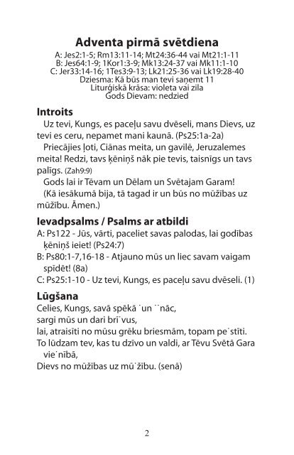 Propriumi - Advents-Zsv - LELBA.org