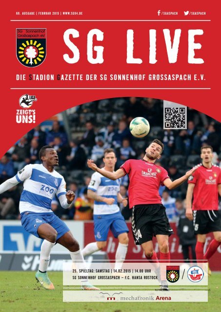 SG LIVE // 25. Spieltag F.C. Hansa Rostock