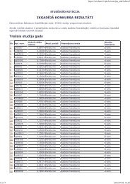 Bakalaura studiju programma âDatorzinÄtnesâ - treÅ¡ais studiju gads