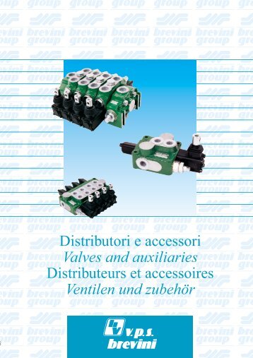 Distributori e accessori Valves and auxiliaries ... - Hydraulik.com