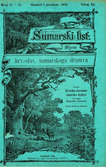 Å UMARSKI LIST 11-12/1916