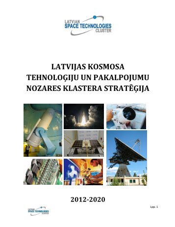 Kosmosa tehnoloÄ£iju un pakalpojumu nozares klastera ... - VATP