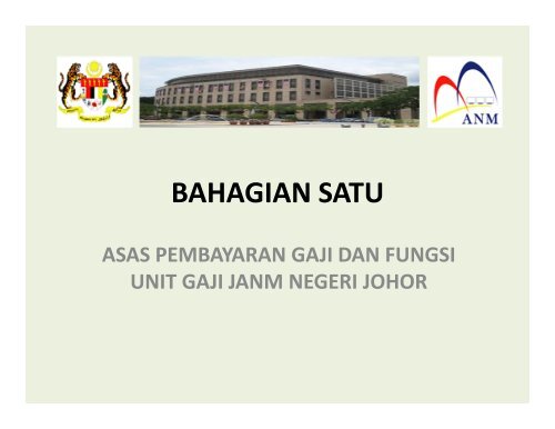 pengurusan gaji - Jabatan Akauntan Negara Malaysia