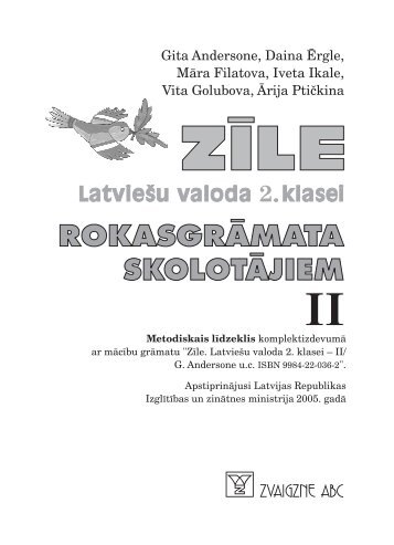 Zile 2 kl II skol gr 113 cd lab nobru treki.p65 - Zvaigzne ABC