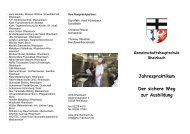 Info-Flyer - Gemeinschaftshauptschule Rheinbach