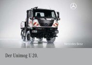 Der Unimog U 20. - Mercedes-Benz Österreich