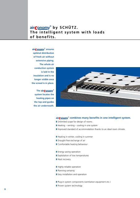 Schutz AirConomy system Catalogue