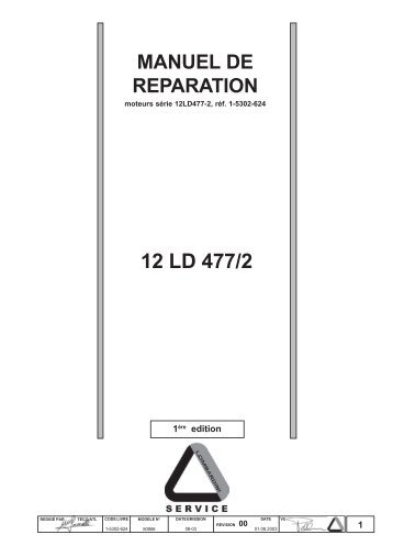 MANUEL DE REPARATION - lombardini service