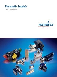 Directional spool valves type HSR(L)