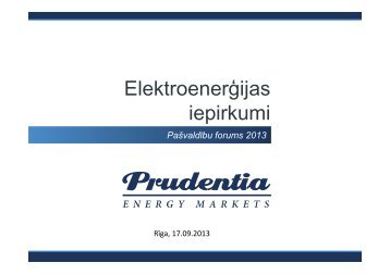 Roberts SamtiÅÅ¡, Prudentia Energy Markets - BIG event