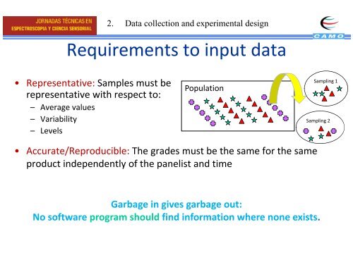 Introduction to Introduction to Sensory Data Analysis - Camo