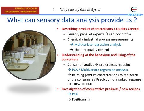 Introduction to Introduction to Sensory Data Analysis - Camo