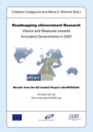 eGovernment future research (pdf) - The Baltic Institute of Finland