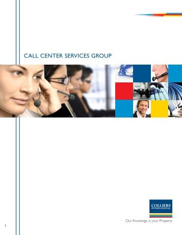 CALL CENTER SERVICES GROUP - Colliers International