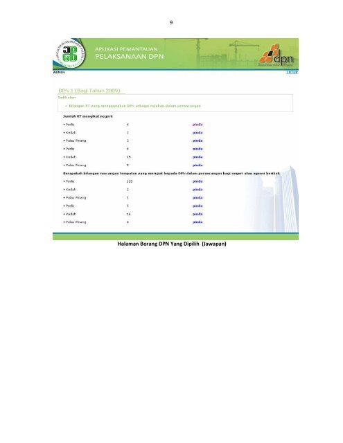 MANUAL PENTADBIR (pdf) - aplikasi pemantauan pelaksanaan dpn