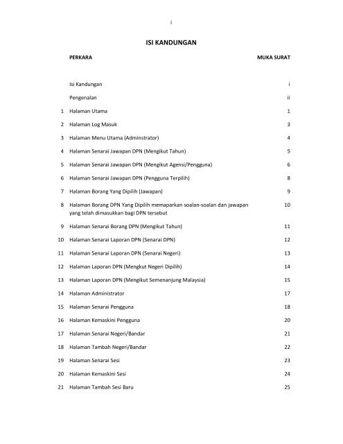 MANUAL PENTADBIR (pdf) - aplikasi pemantauan pelaksanaan dpn